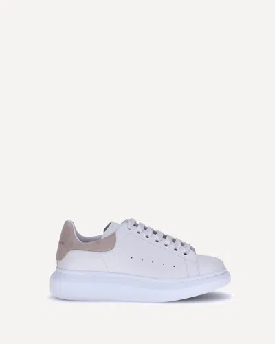 Alexander Mcqueen White Calf Leather Bos Taurus Platform Sneakers