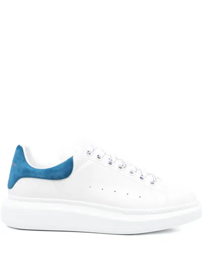 Alexander Mcqueen Leather Sneakers In White