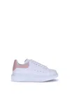 Alexander Mcqueen Leather Sneakers In White