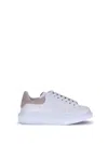 Alexander Mcqueen White Patchouli Leather Sneakers In Multi
