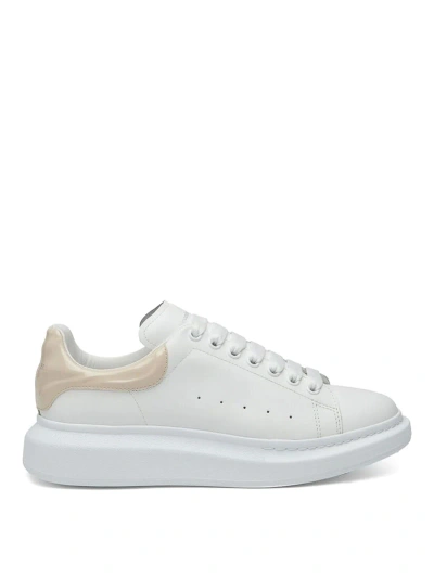 Alexander Mcqueen Leather Sneakers In White