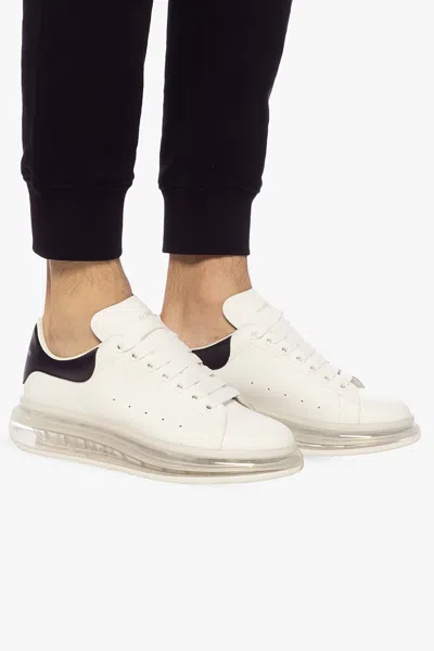 Alexander Mcqueen Leather Sneakers In White