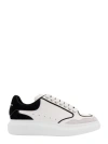 ALEXANDER MCQUEEN LEATHER SNEAKERS WITH CONTRASTING PROFILES