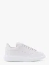 Alexander Mcqueen Men White Sneakers With Logo Lettering On The Rear And Oversize Rubber Sole In Lea In White