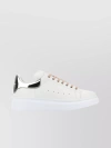 ALEXANDER MCQUEEN LEATHER SNEAKERS WITH OVERSIZED SOLE AND CONTRASTING HEEL