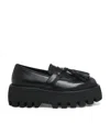Alexander Mcqueen Tassel Platform Loafers In Multi