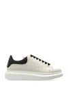 Alexander Mcqueen Leather Sports Shoes In White