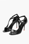 Alexander Mcqueen Leather Suppleness Sandals With Stiletto Heel 10cm