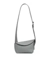 Alexander Mcqueen Leather T-bar Sling Cross-body Bag In Black