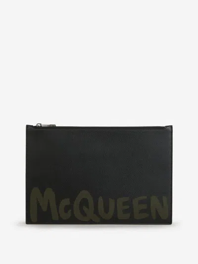 Alexander Mcqueen Leather Tablet Case