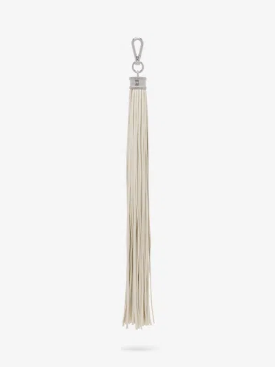 ALEXANDER MCQUEEN LEATHER TASSEL CHARM
