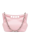 Alexander Mcqueen Women's The Small Peak Leather Shoulder Bag In New Pink