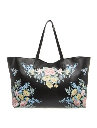 Pre-owned Alexander Mcqueen Leather Tote In Multi