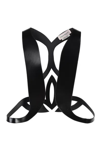 ALEXANDER MCQUEEN ALEXANDER MCQUEEN LEATHER VEST