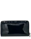 Alexander Mcqueen Leather Wallet In Black