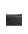 Alexander Mcqueen Leather Wallet In Black