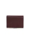 Alexander Mcqueen Leather Fold-over Wallet In Red