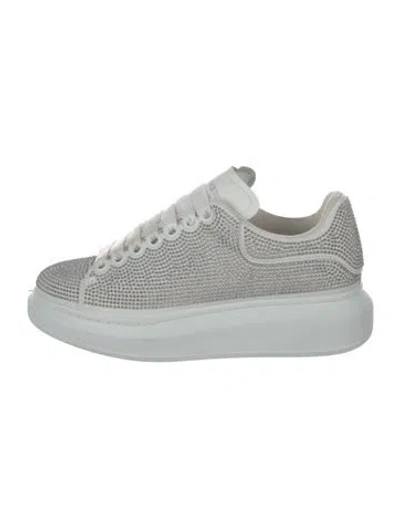 Pre-owned Alexander Mcqueen Leather In White