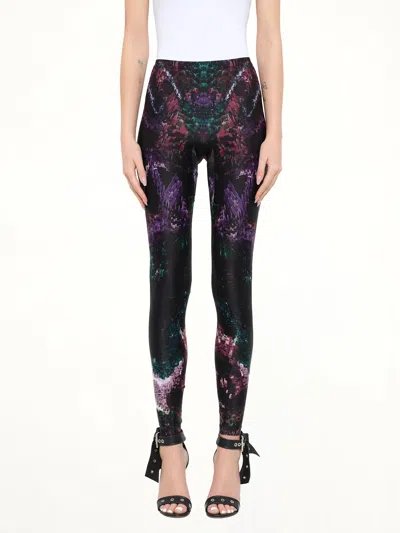 Alexander Mcqueen Leggings In Black