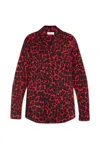 ALEXANDER MCQUEEN ALEXANDER MCQUEEN LEOPARD PRINTED LONG SLEEVED SHIRT