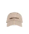 Alexander Mcqueen Checked Baseball Cap