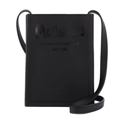 Alexander Mcqueen Liberty Mini Crossbody In Black
