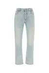 Alexander Mcqueen Denim Jeans In Light Blue