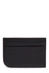 Alexander Mcqueen Light Blue Leather Card Holder