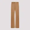 Alexander Mcqueen Men's Camera Strap Chino Pants In Light Brown