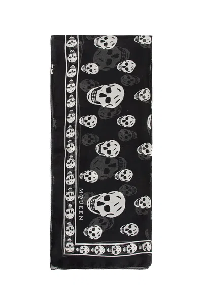Alexander Mcqueen Lightweight Scarves In Multicolor