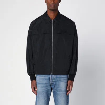 Alexander Mcqueen Lightweight Zipped Jacket Black