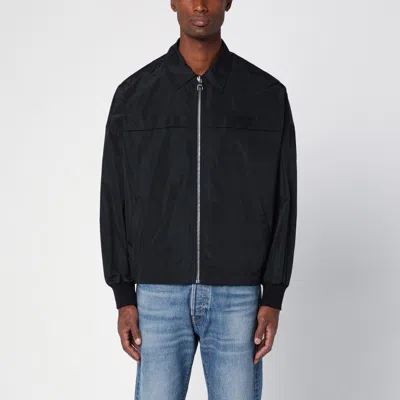 ALEXANDER MCQUEEN ALEXANDER MCQUEEN  LIGHTWEIGHT ZIPPED JACKET BLACK