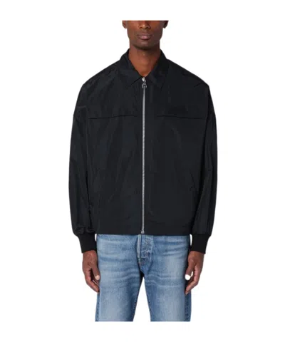 Alexander McQueen Men's MA-1 Bomber Jacket in Black