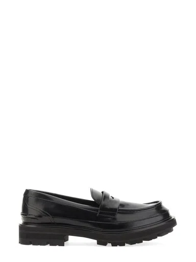 Alexander Mcqueen Loafers In Black