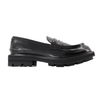 Alexander Mcqueen Loafers In Black