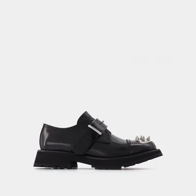 Alexander Mcqueen Loafers With Studs In Black