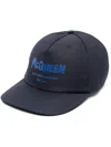Alexander Mcqueen Graffiti-print Baseball Cap