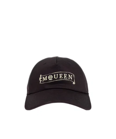 Alexander Mcqueen Logo Baseball Hat