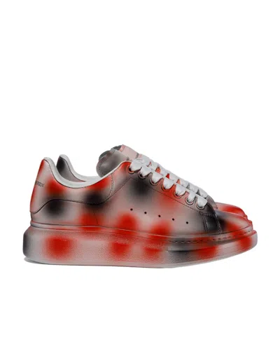 Alexander Mcqueen Logo Board Shoes In Brown