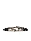 Alexander Mcqueen Snake Cord Bracelet