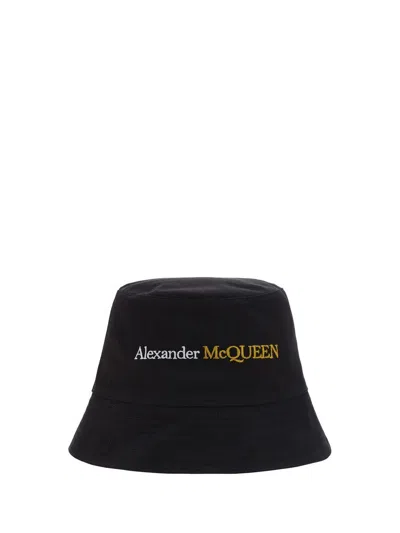 Alexander Mcqueen Logo Bucket Hat