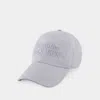 Alexander Mcqueen Logo-cap -  - Baumwolle - Hellgrau In Grey