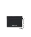 Alexander Mcqueen Logo Card Pack In Black
