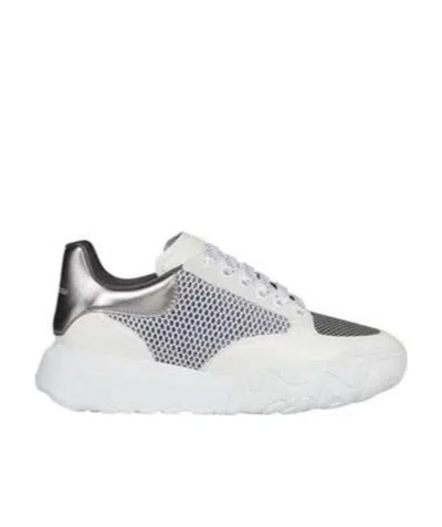 Alexander Mcqueen Logo Casual Sports Shoes In White