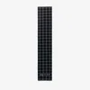 Alexander Mcqueen Logo Check Scarf In Black/ivory