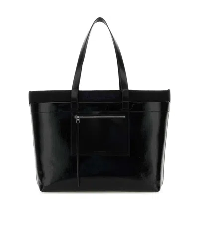 ALEXANDER MCQUEEN ALEXANDER MCQUEEN LOGO DETAILED TOTE BAG