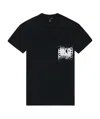 Alexander Mcqueen Logo Details T-shirt In Black