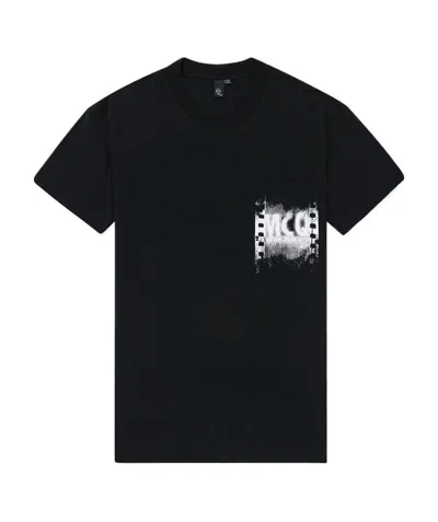 Alexander Mcqueen Logo Details T-shirt In Black