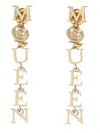 Alexander Mcqueen Logo Earrings
