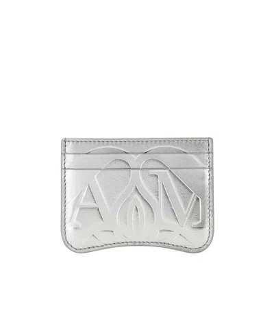 ALEXANDER MCQUEEN ALEXANDER MCQUEEN LOGO EMBOSSED CARDHOLDER